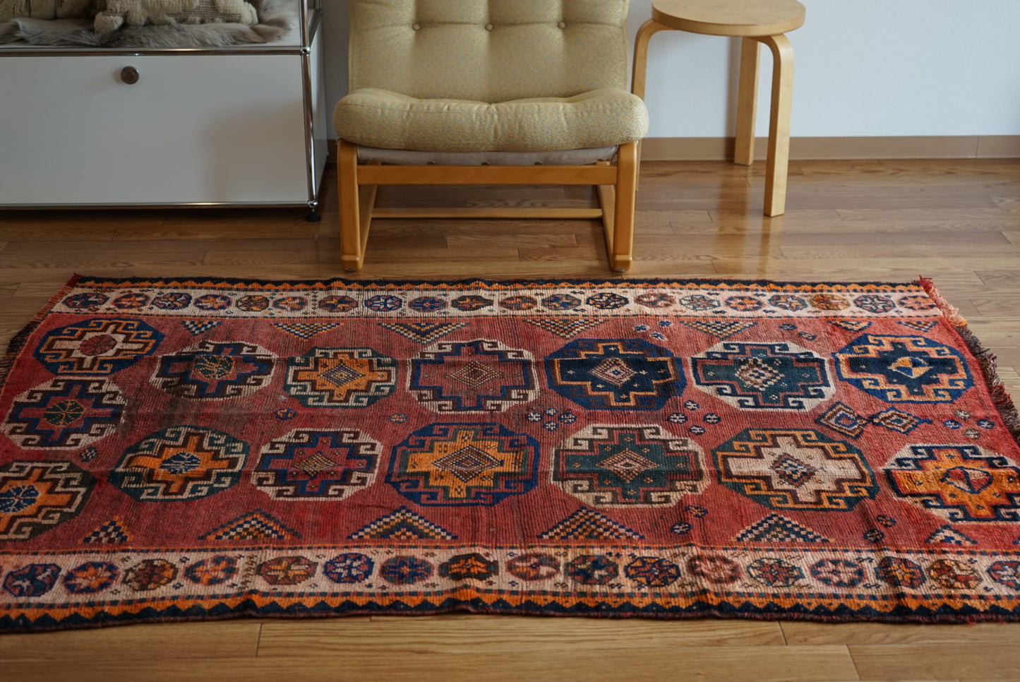店頭販売 Iran Antique Qashqai Shiraz 1840年代 172 × 115 cm