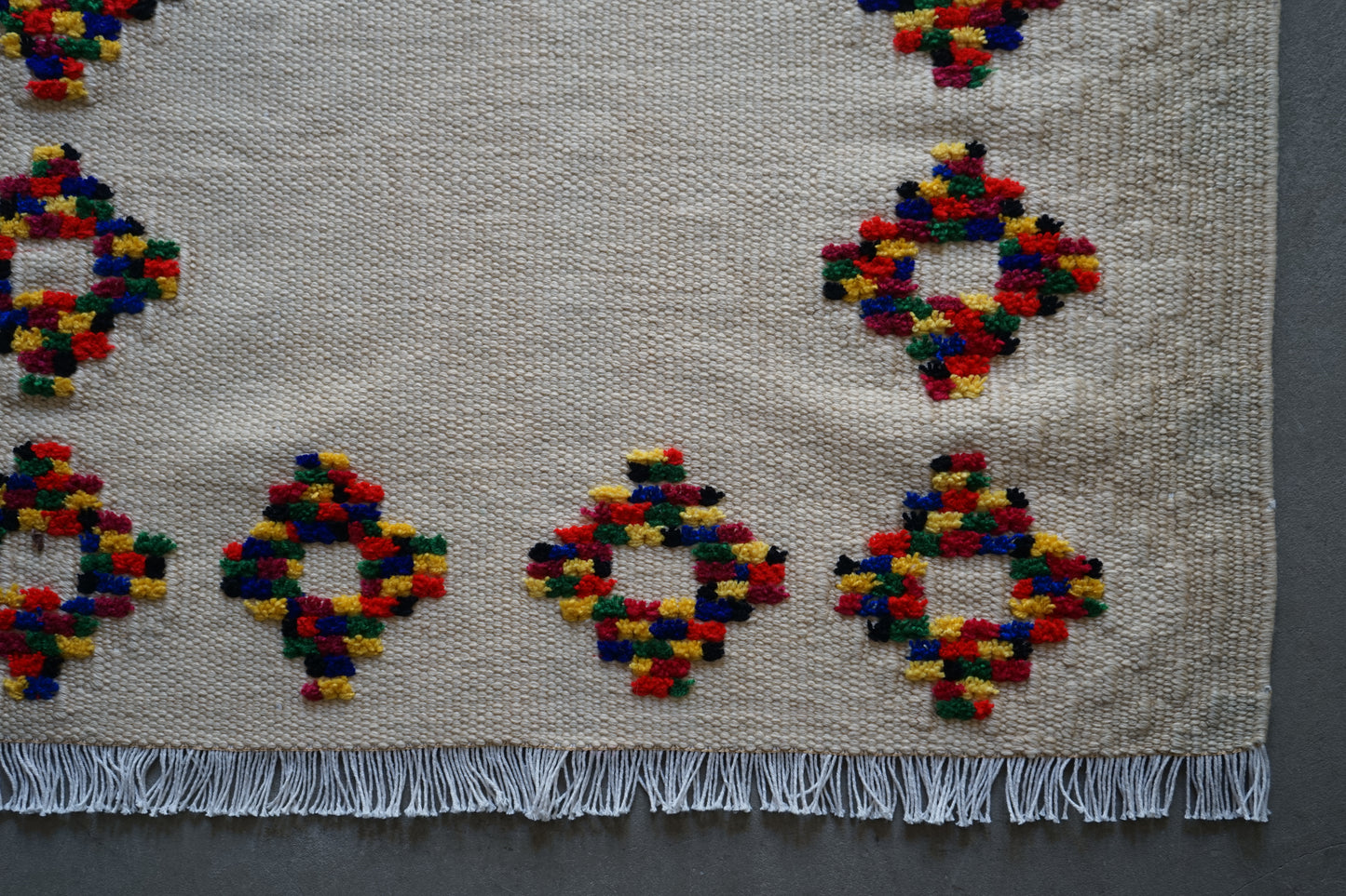 TURKEY VINTAGE KILIM DOT FLOWER 1980年代 125 × 80 cm No.TR25195