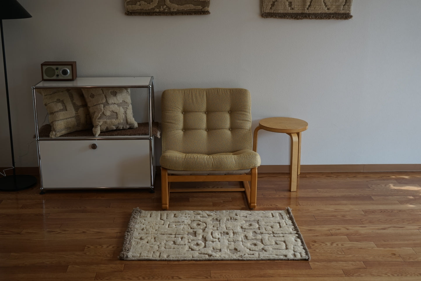 店頭販売 ORIGINAL IRAN QASHQAI KILIM DOORSIZE " ANCIENT " 95 × 65 cm