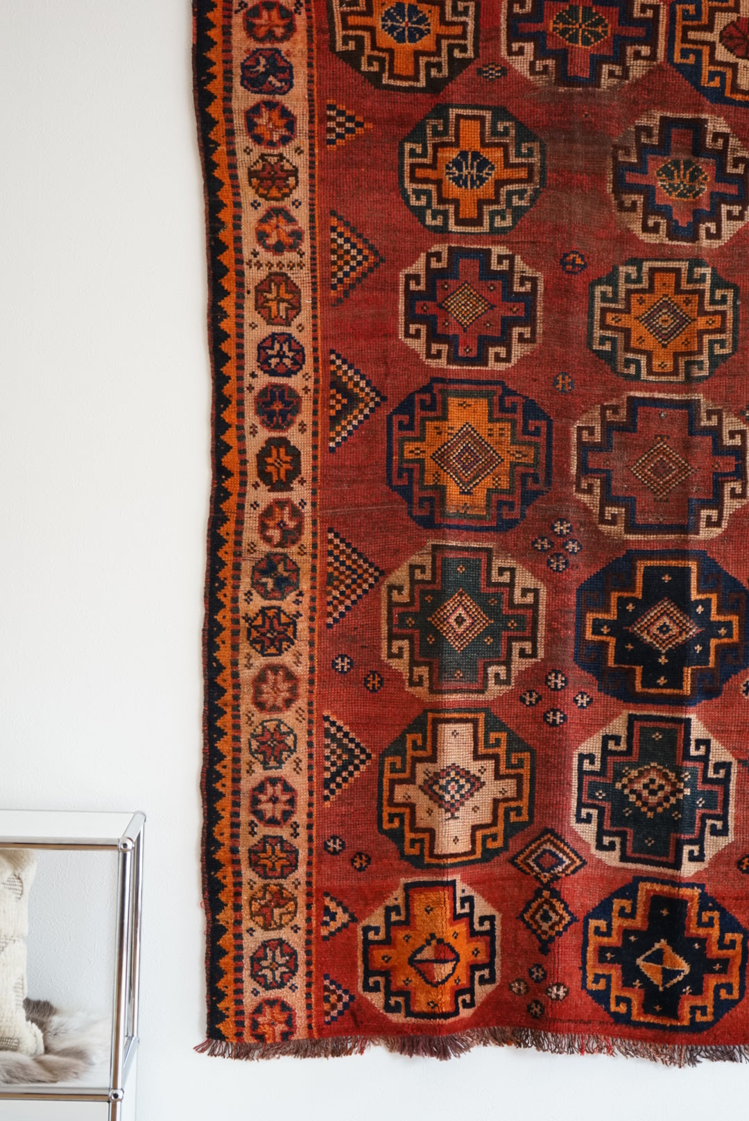店頭販売 Iran Antique Qashqai Shiraz 1840年代 172 × 115 cm