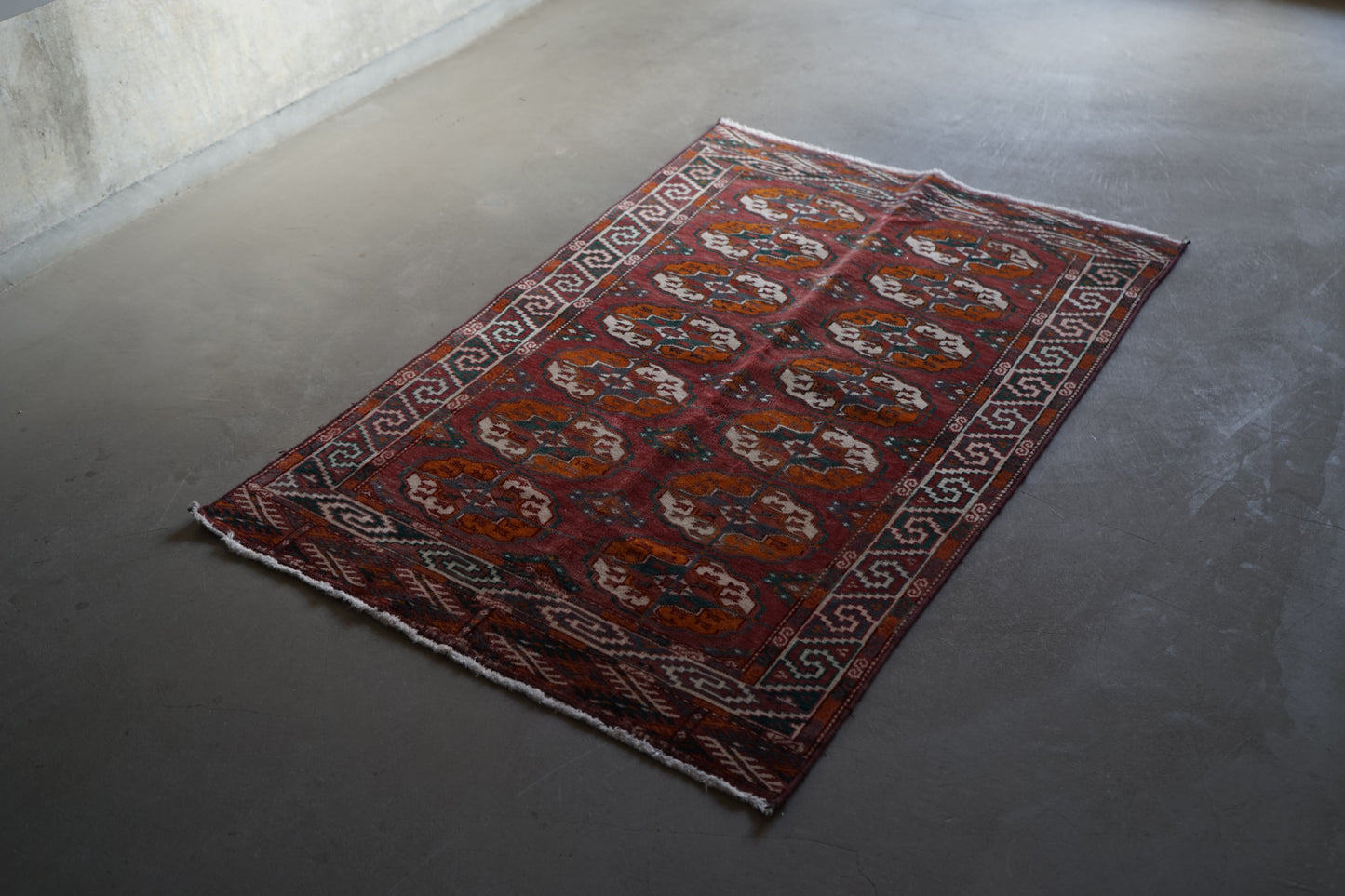 Türkiye Old Turkmen Red 1970年代 120 × 75 cm No.TR25225