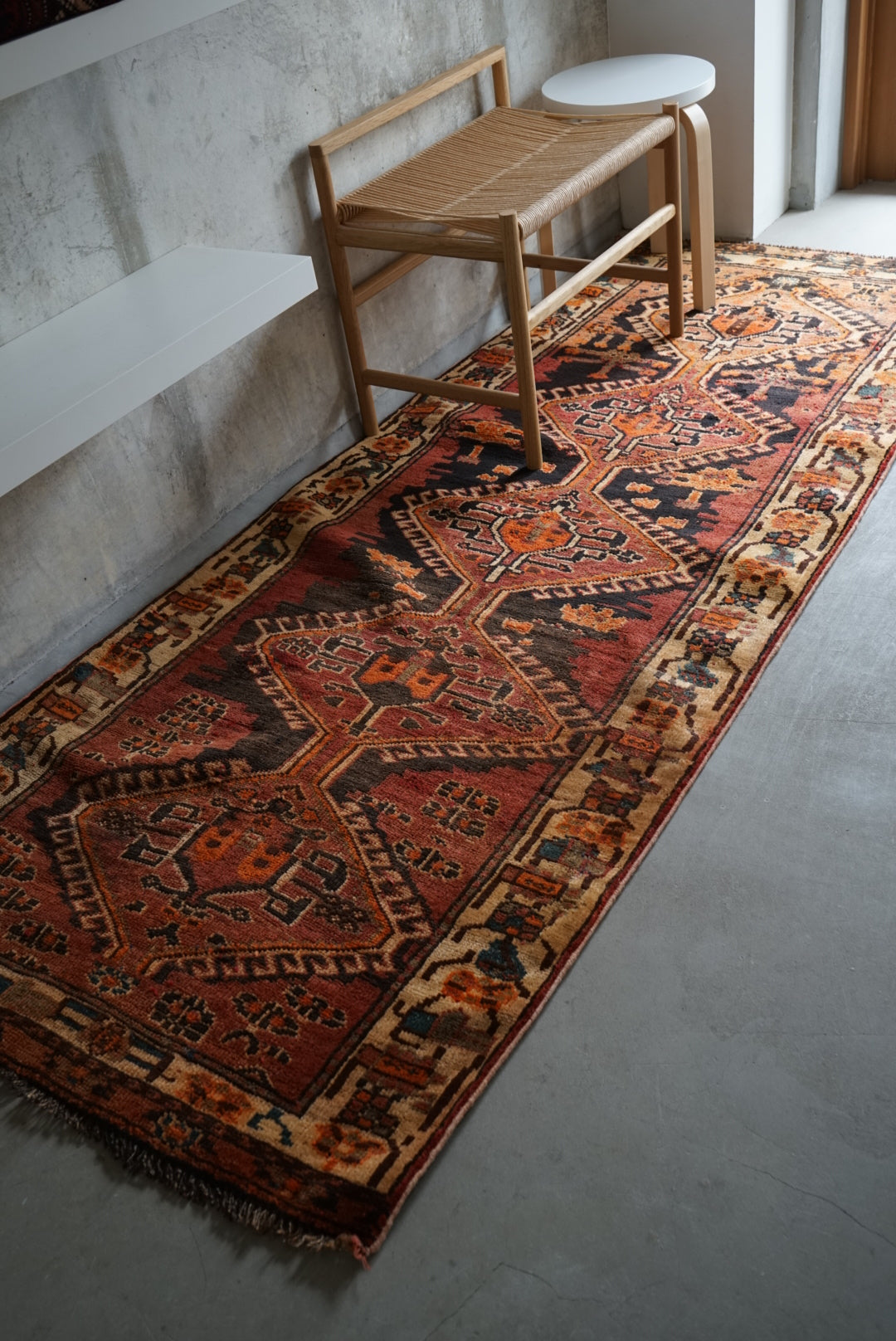 AFGHANISTAN OLD RUNNER 1970年代 240.5×97cm