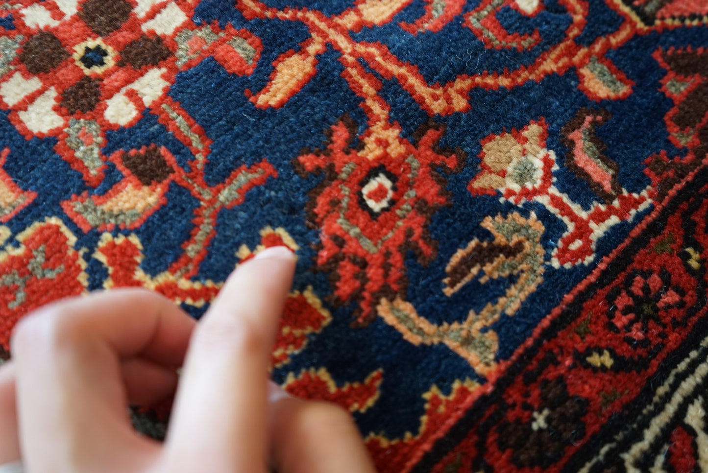 店頭販売 IRAN ANTIQUE TAFRESH ARAK 1720年代 207 × 138 cm