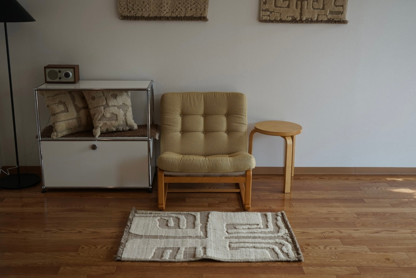店頭販売 ORIGINAL IRAN QASHQAI KILIM DOORSIZE " PERSIA " 95 × 65 cm