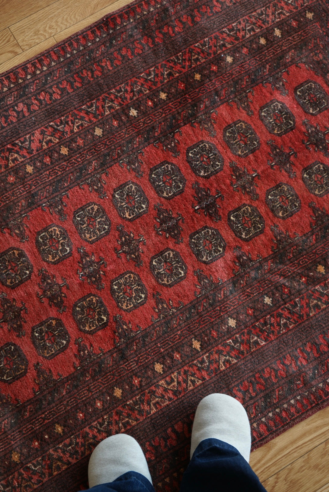 Afghanistan Old Turkmen 1960年代 190 × 105 cm No.AF2521