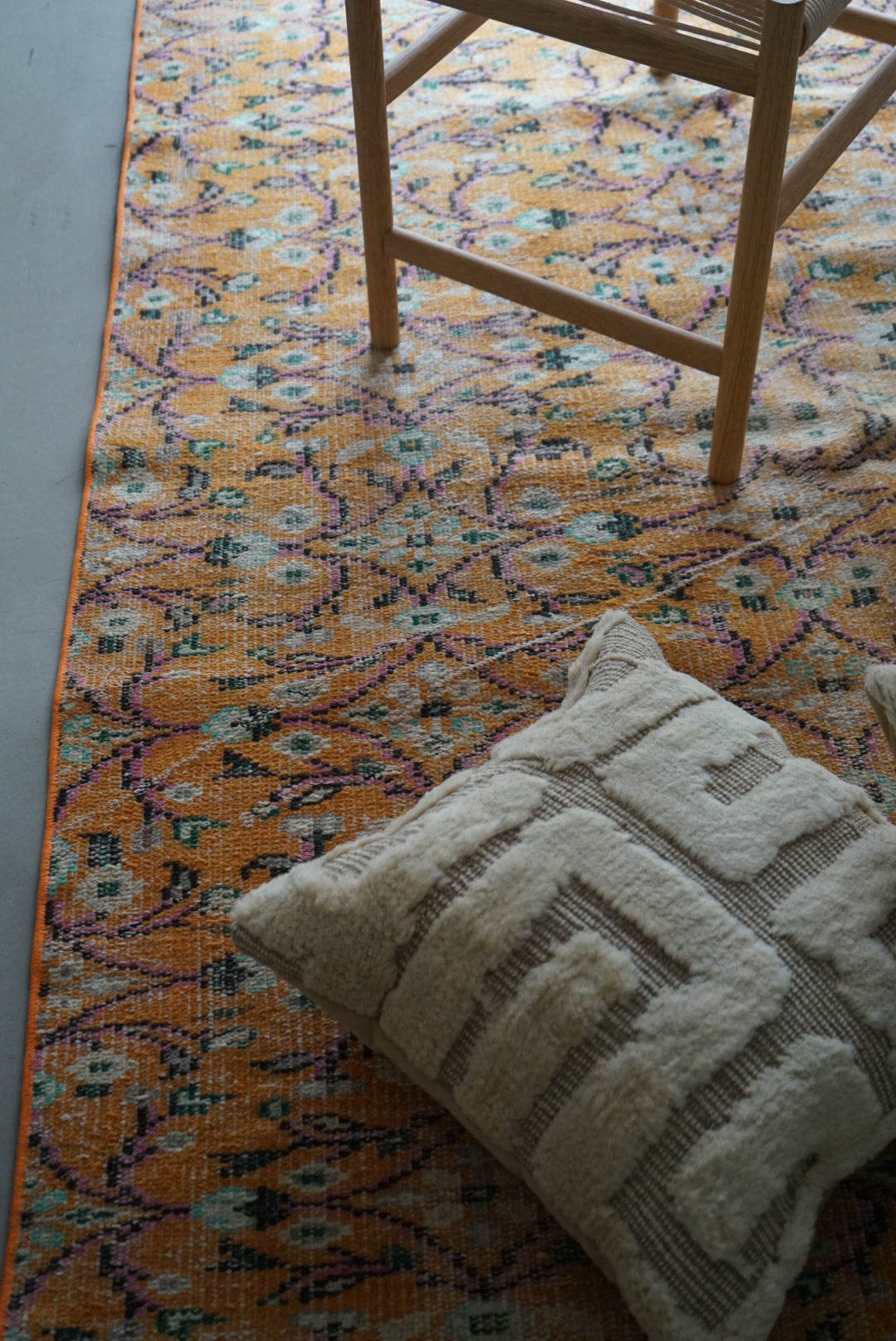 TURKEY OLD ISPARTA CALLOT ORANGE 1970年代 232 × 140 cm No.TR25149