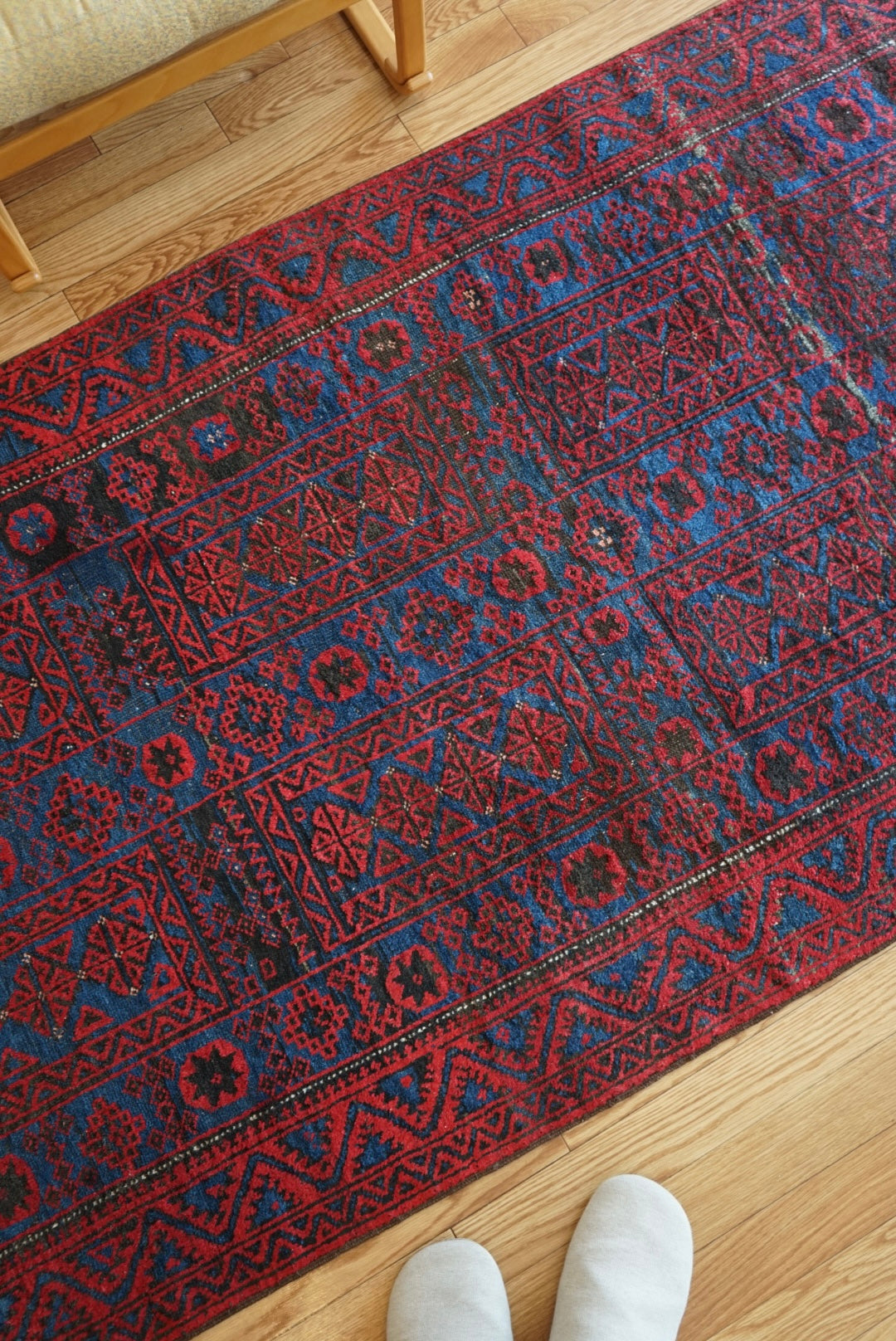 Afghanistan Old Baluch Yaqub Khani 1950年代 198 × 110 cm No.AF2526