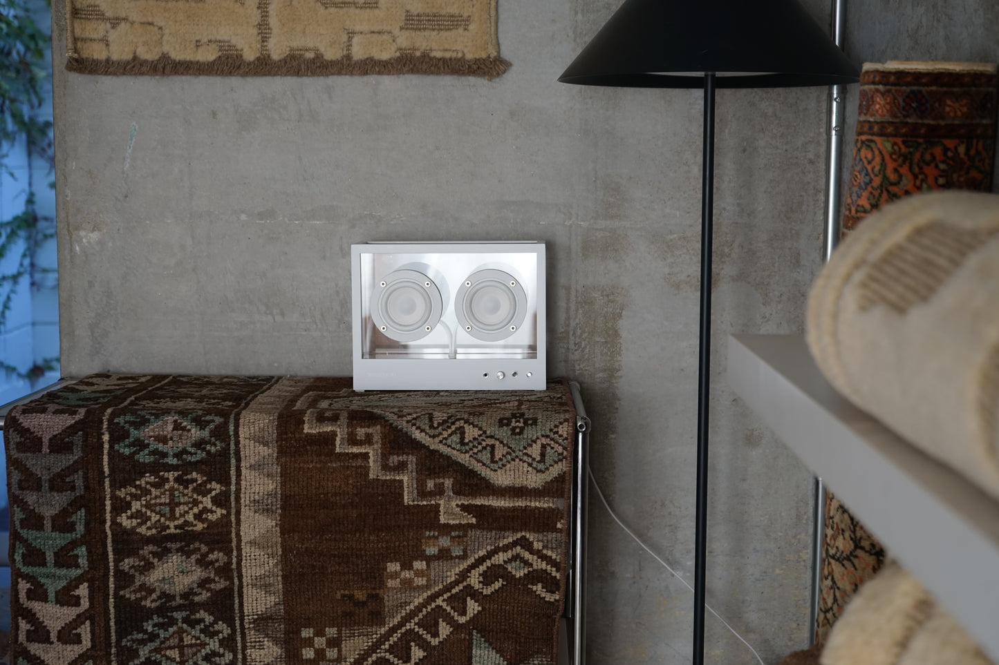 TURKEY VINTAGE SMALL BROWN RUG 93.5 × 70 cm No.TR25167