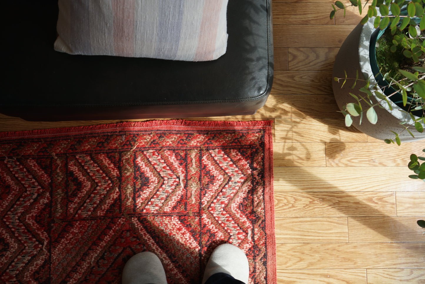 Türkiye Old Kilim Red 1970年代 180 × 88 cm No.TR25268