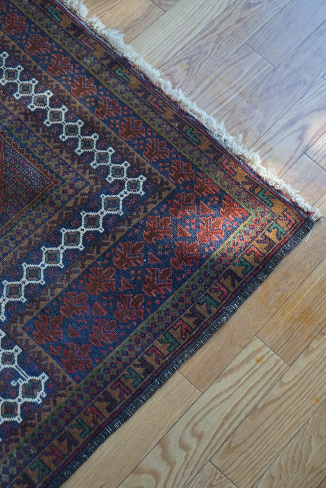 Afghanistan Old Baluch Prayer Rug 1970年代 155 × 100 cm  No.AF2541 / 国内送料無料・羊毛手織り絨毯