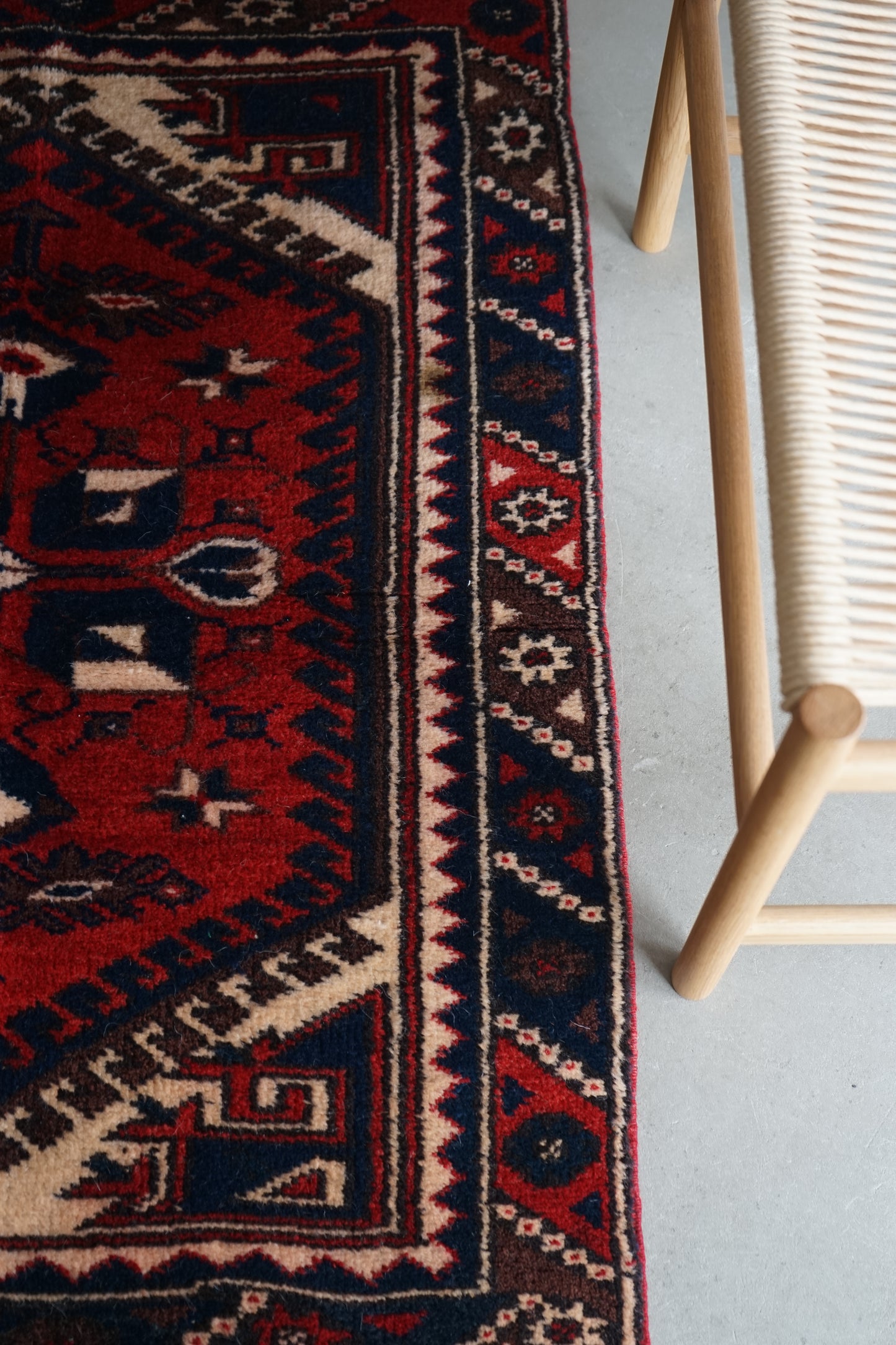 TURKEY VINTAGE ANATOLIA "NOMAD LIFE" 1980年代 109 × 85.5 cm