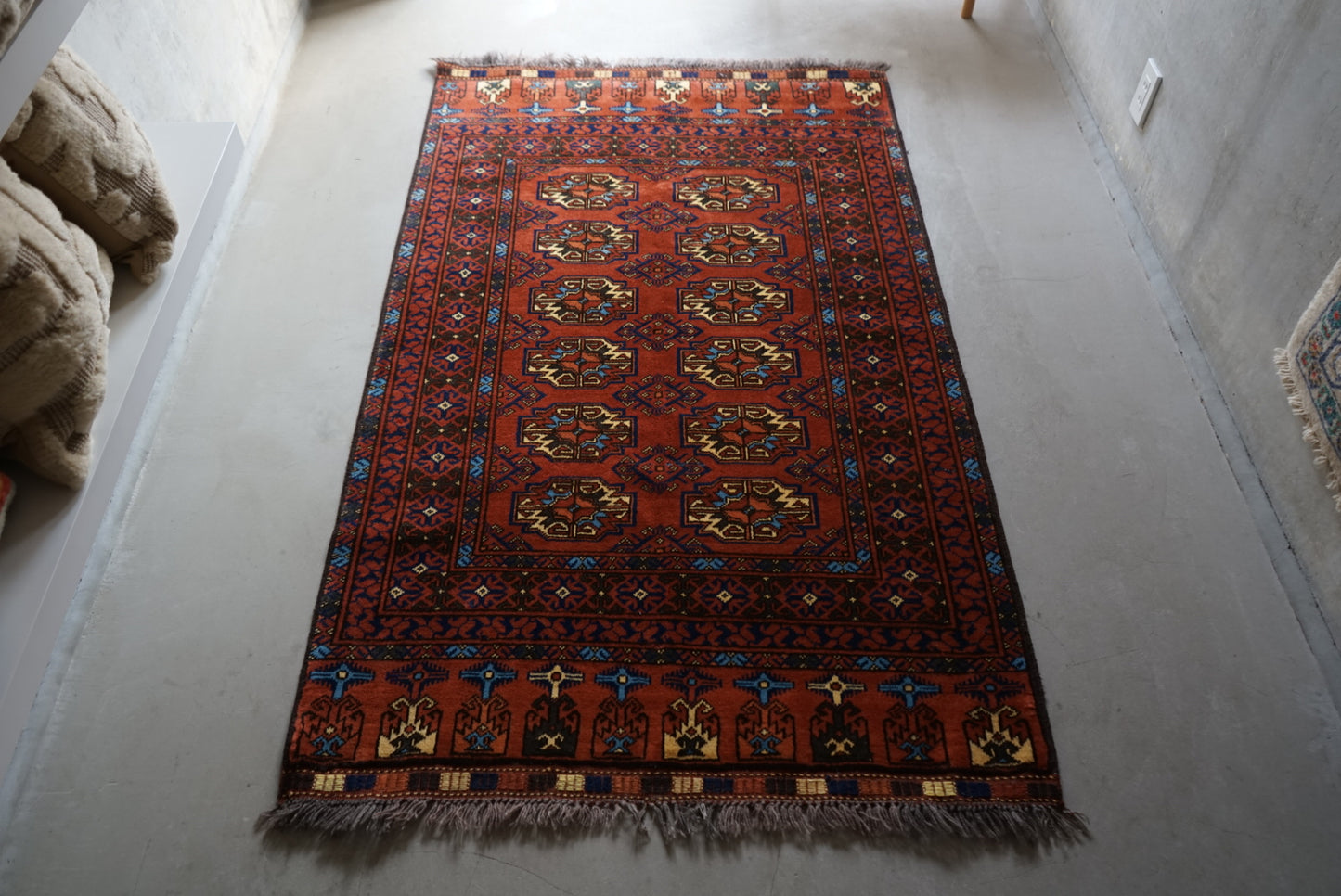 店頭販売 Türkiye Old Turkmen 1950年代 189 × 114 cm No.TR25249