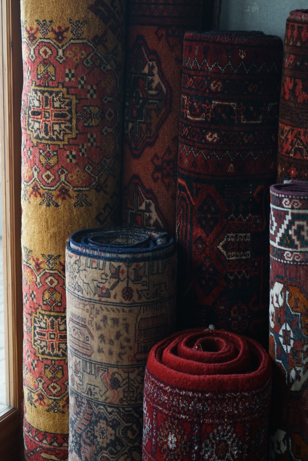 Afghanistan Old Turkmen Rich Black 1960年代 180 × 100 cm No.AF2519