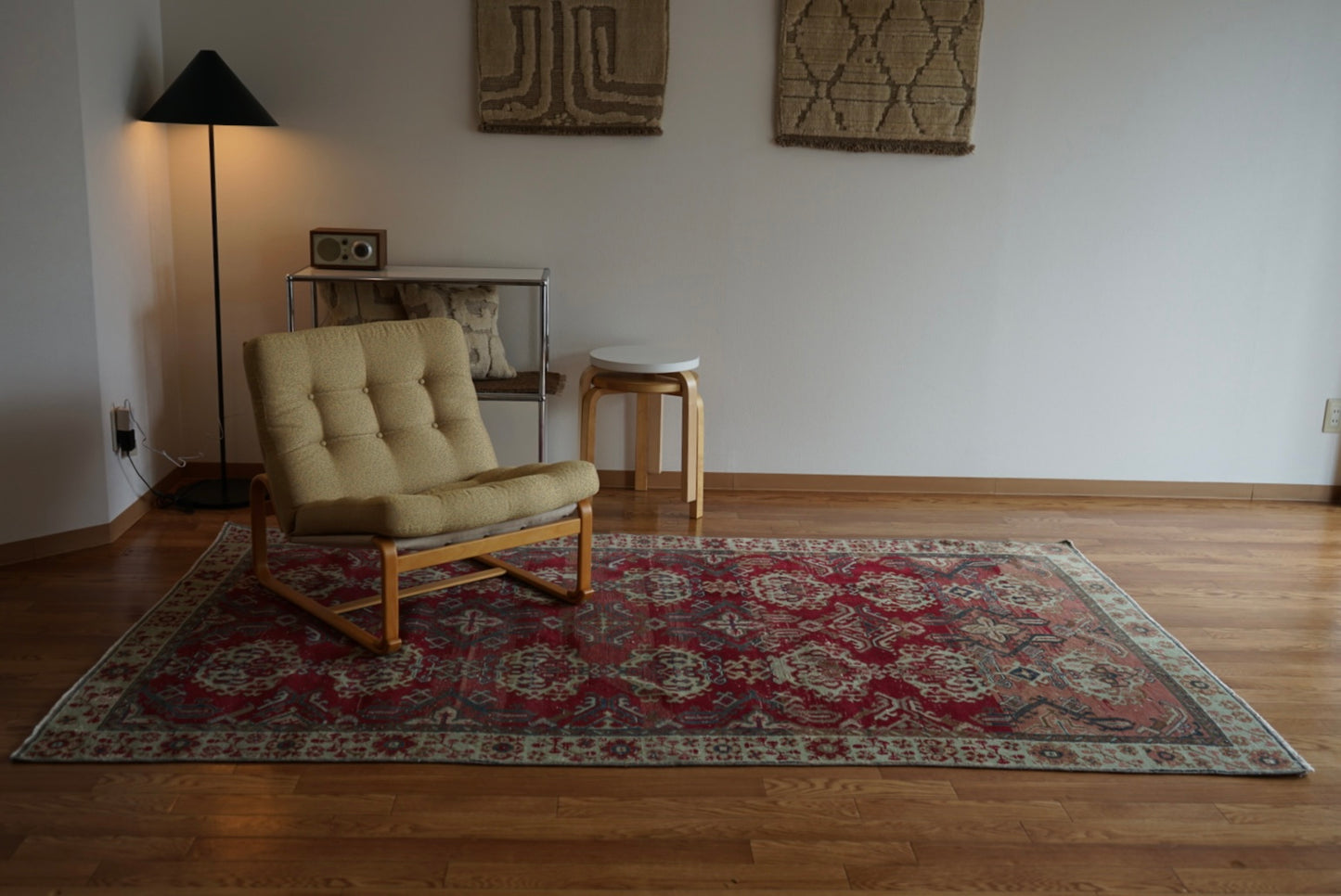 Türkiye Old Isparta RosePink 1960年代 251 × 147 cm No.TR25377