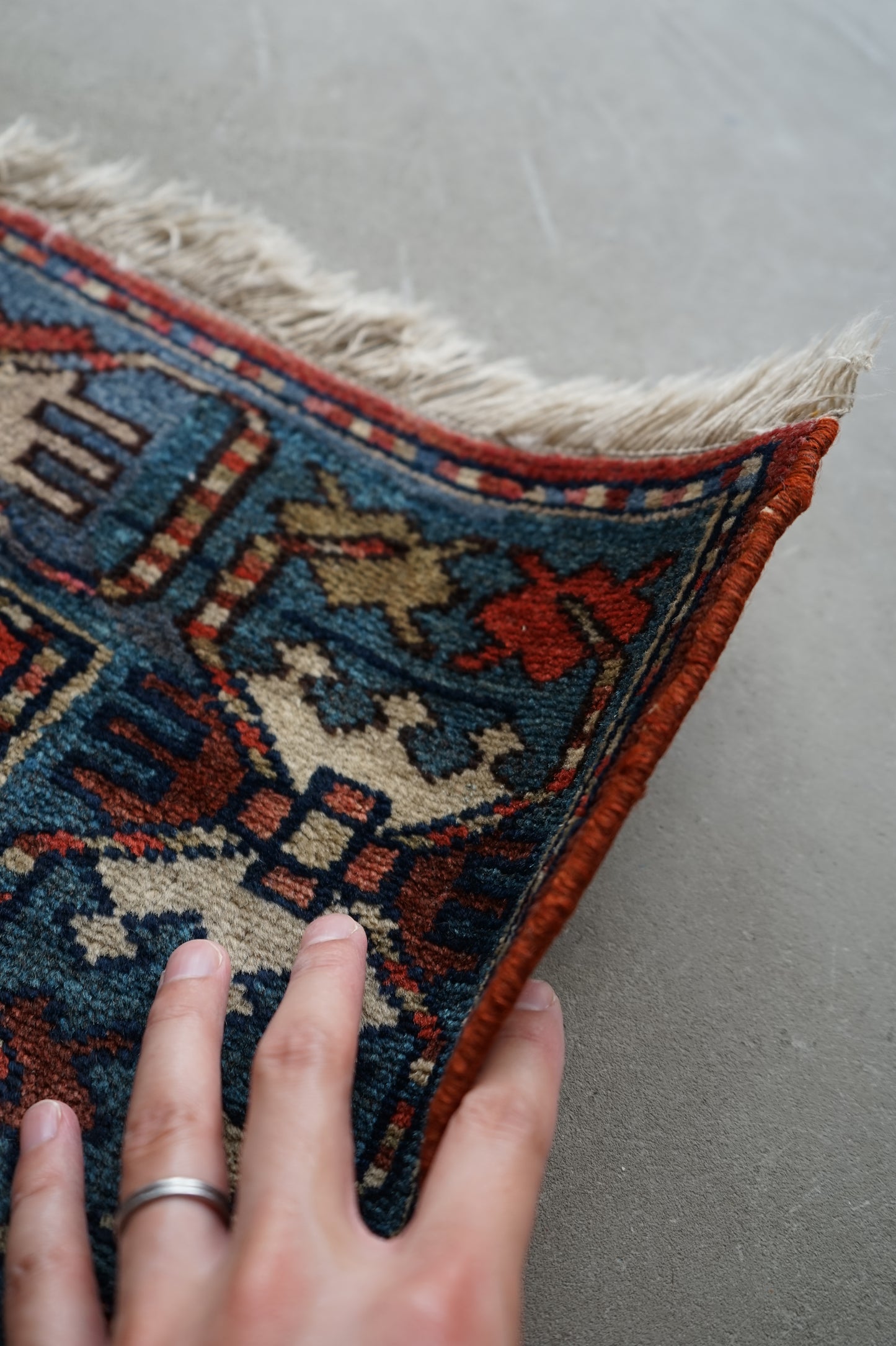 店頭販売 IRAN ANTIQUE BAKHTIARI 1820-1840年代 151 × 101 cm