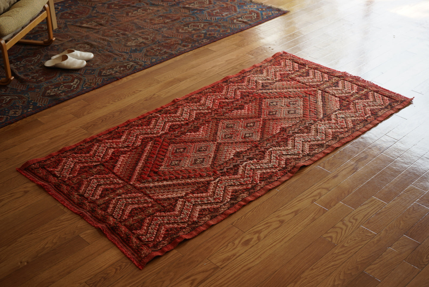 Türkiye Old Kilim Red 1970年代 180 × 88 cm No.TR25268