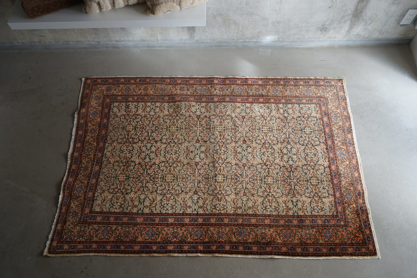 TURKEY OLD KAYSERI BROWN 1960-1970年代 175 × 117 cm No.TR25165