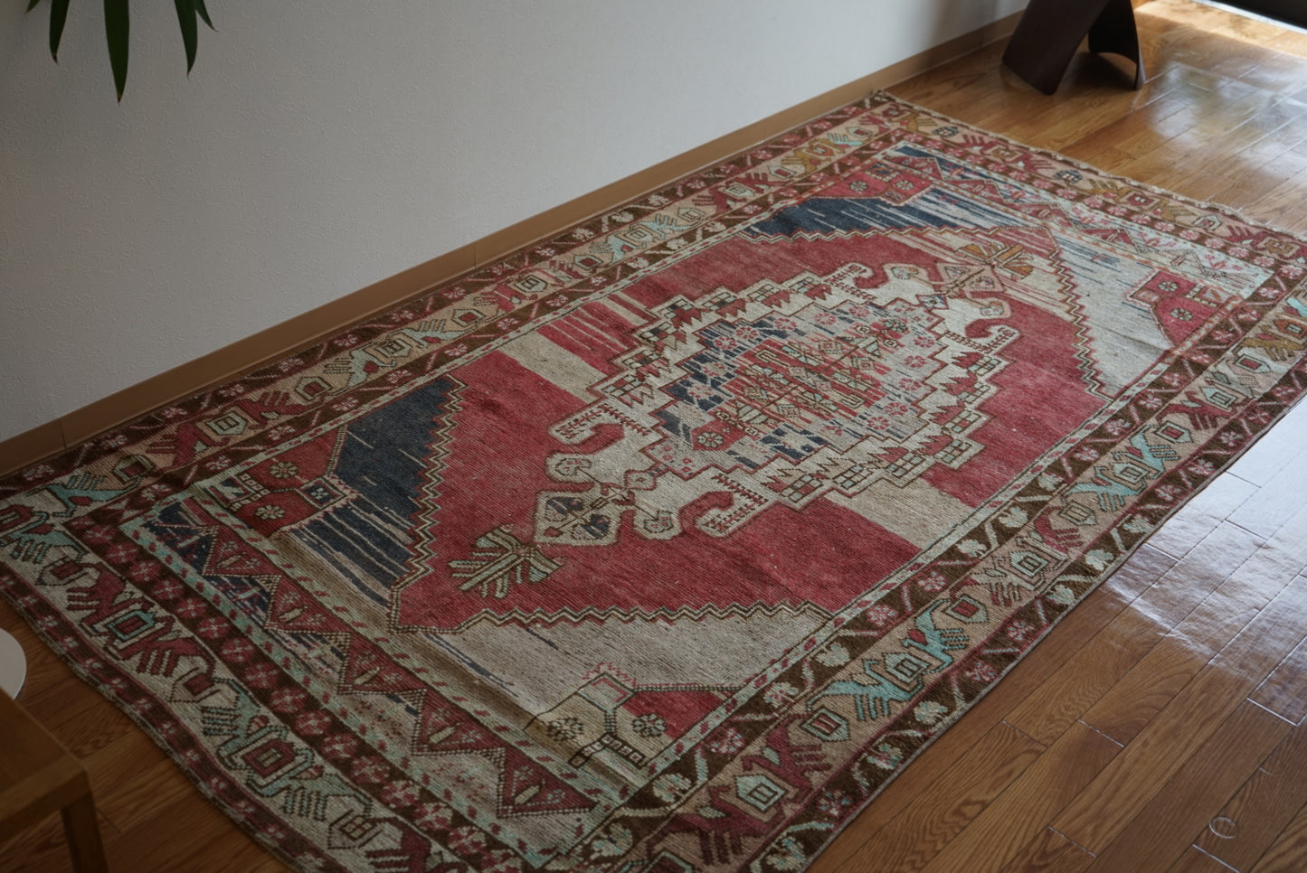 Türkiye Old Kayseri Medallion Modern Color 1970年代 257 × 145 cm No.TR25390