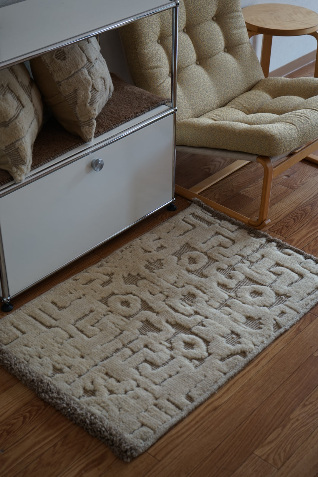 店頭販売 ORIGINAL IRAN QASHQAI KILIM DOORSIZE " ANCIENT " 95 × 65 cm