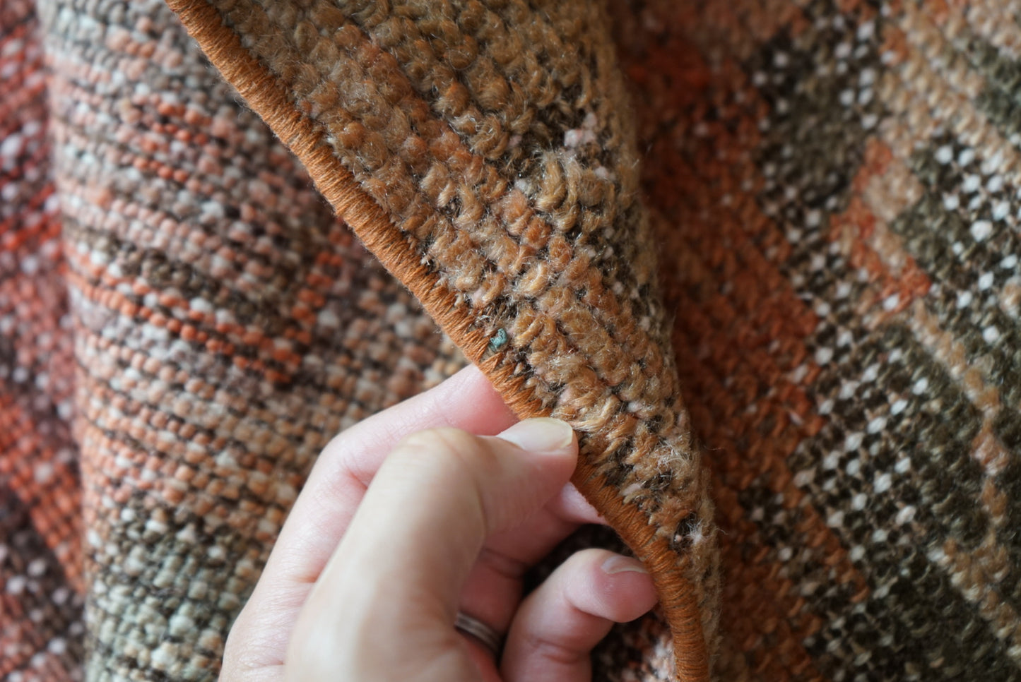 TURKEY OLD ISPARTA ROSE FLOWER 1950-1960年代 161 × 107.5 cm No.TR25129