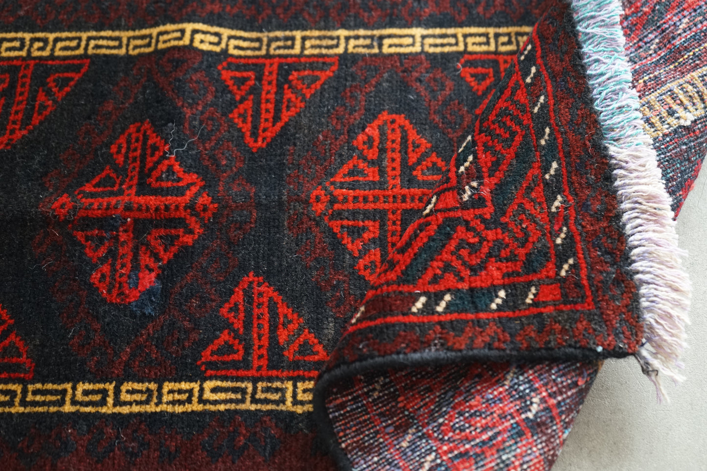 AFGHANISTAN BALUCH DOOR SIZE 1970-1980年代 102×53cm