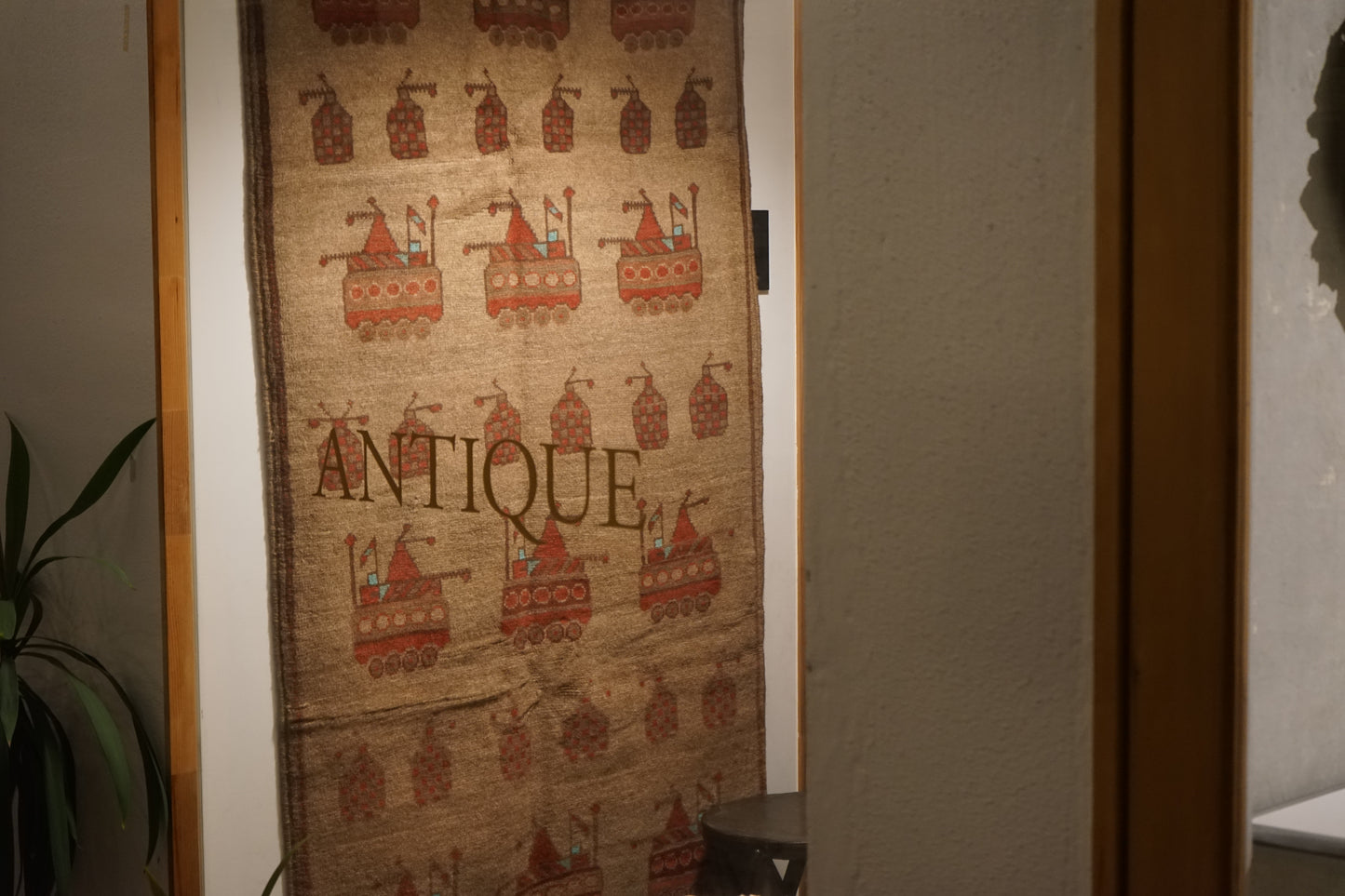 AFGHANISTAN VINTAGE WAR RUG 1980年代 149× 90 cm No.AF2512