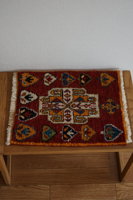 Iran Old Shiraz Qashqai Gabbeh Tree motif 1930-1950年代
40 × 33 cm