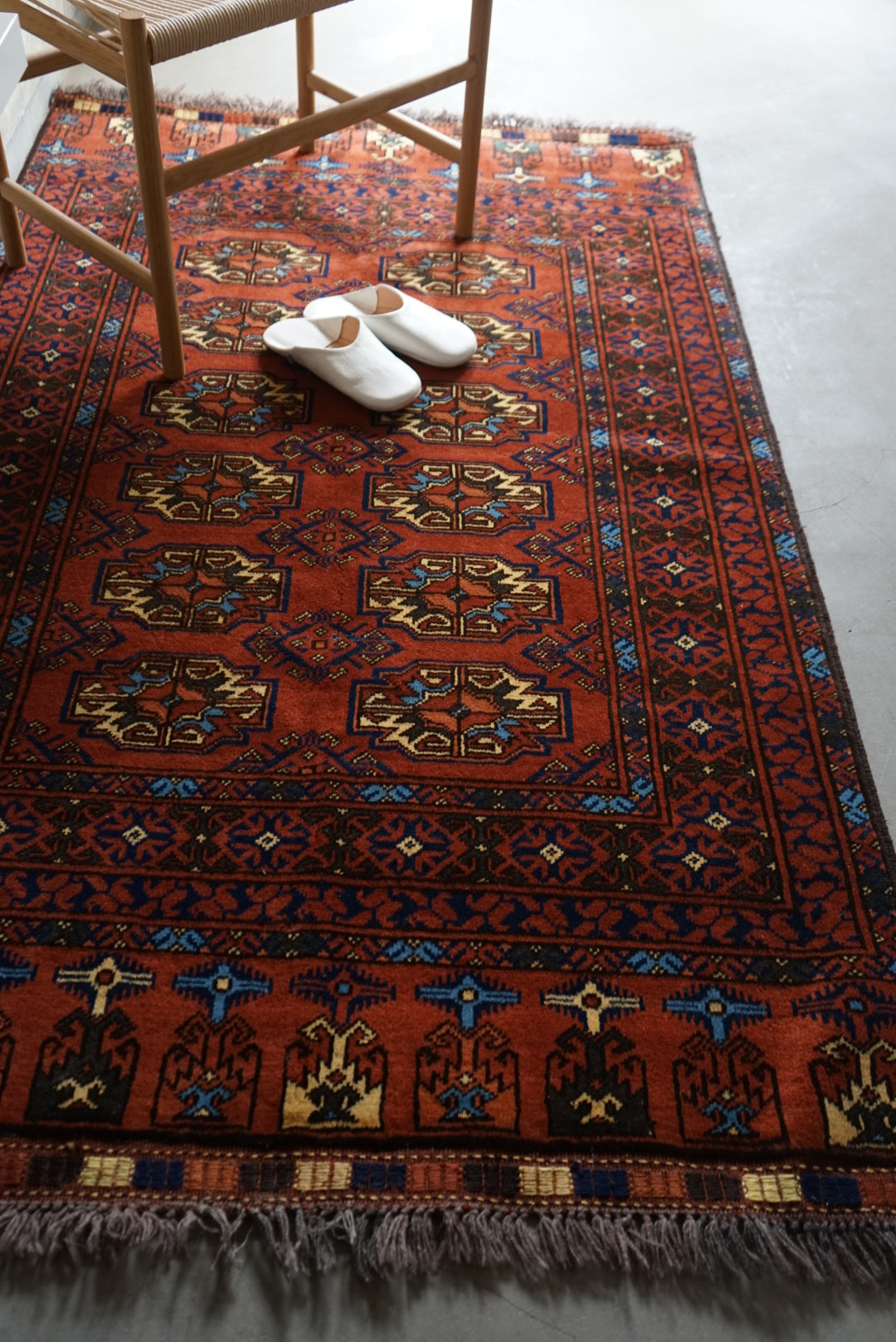 店頭販売 Türkiye Old Turkmen 1950年代 189 × 114 cm No.TR25249