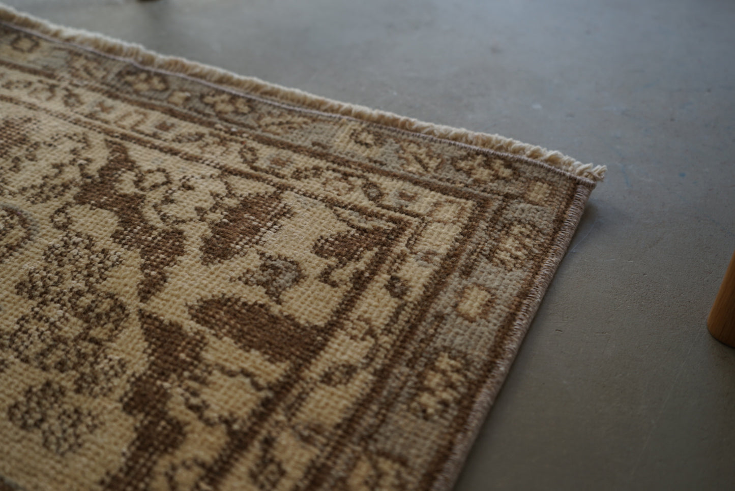 Türkiye Old Isparta Ecru , Gray 1960-1970年代 249 × 158 cm No.TR25265