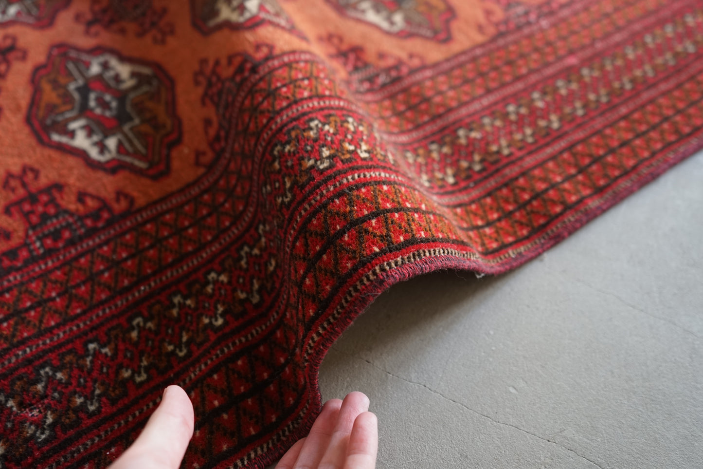 TURKEY OLD TURKMEN 1950-1970年代 195 × 123 cm No.TR2590