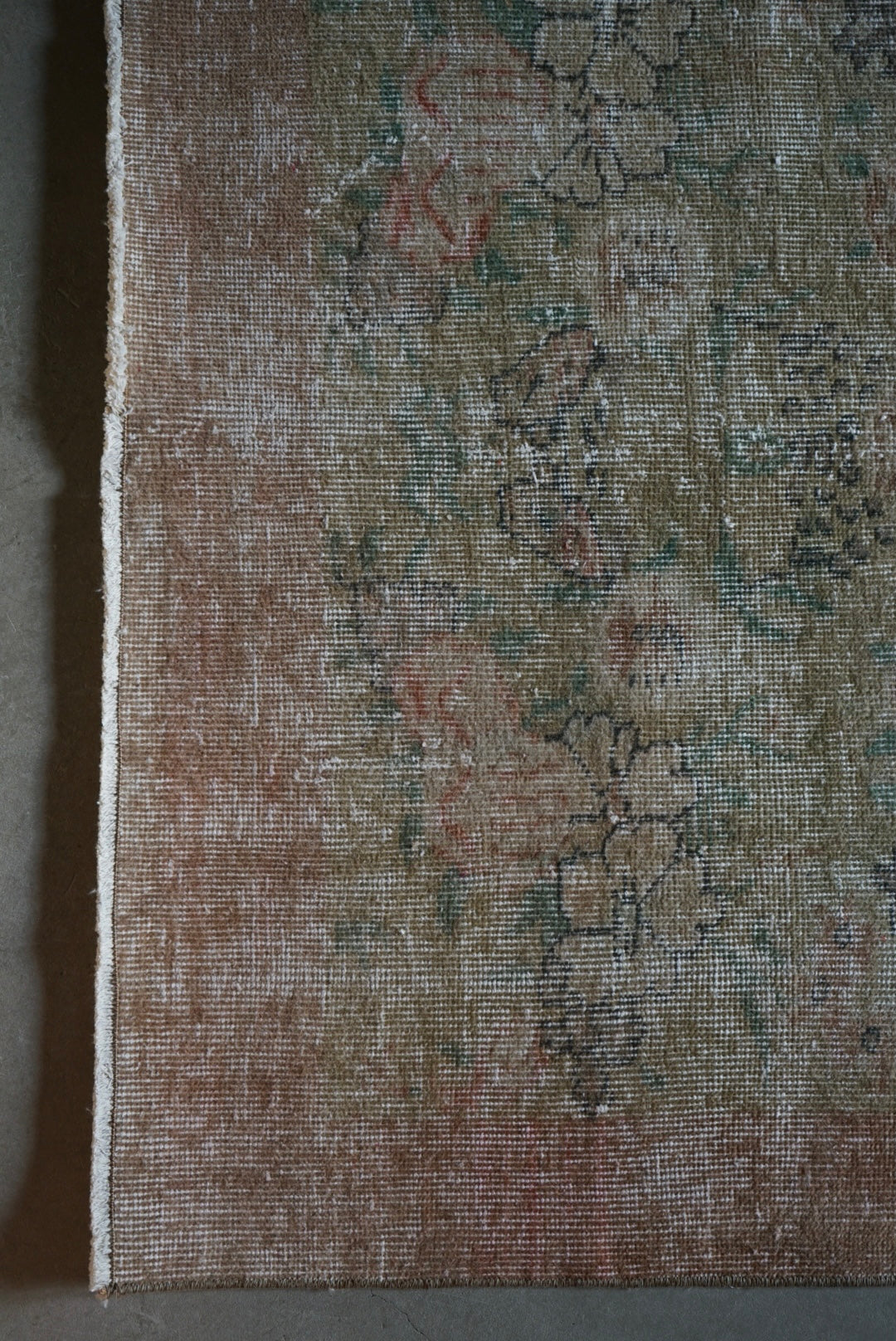 TURKEY OLD ISPARTA FLOWER GARDEN 1970年代 208  × 106 cm No.TR25122