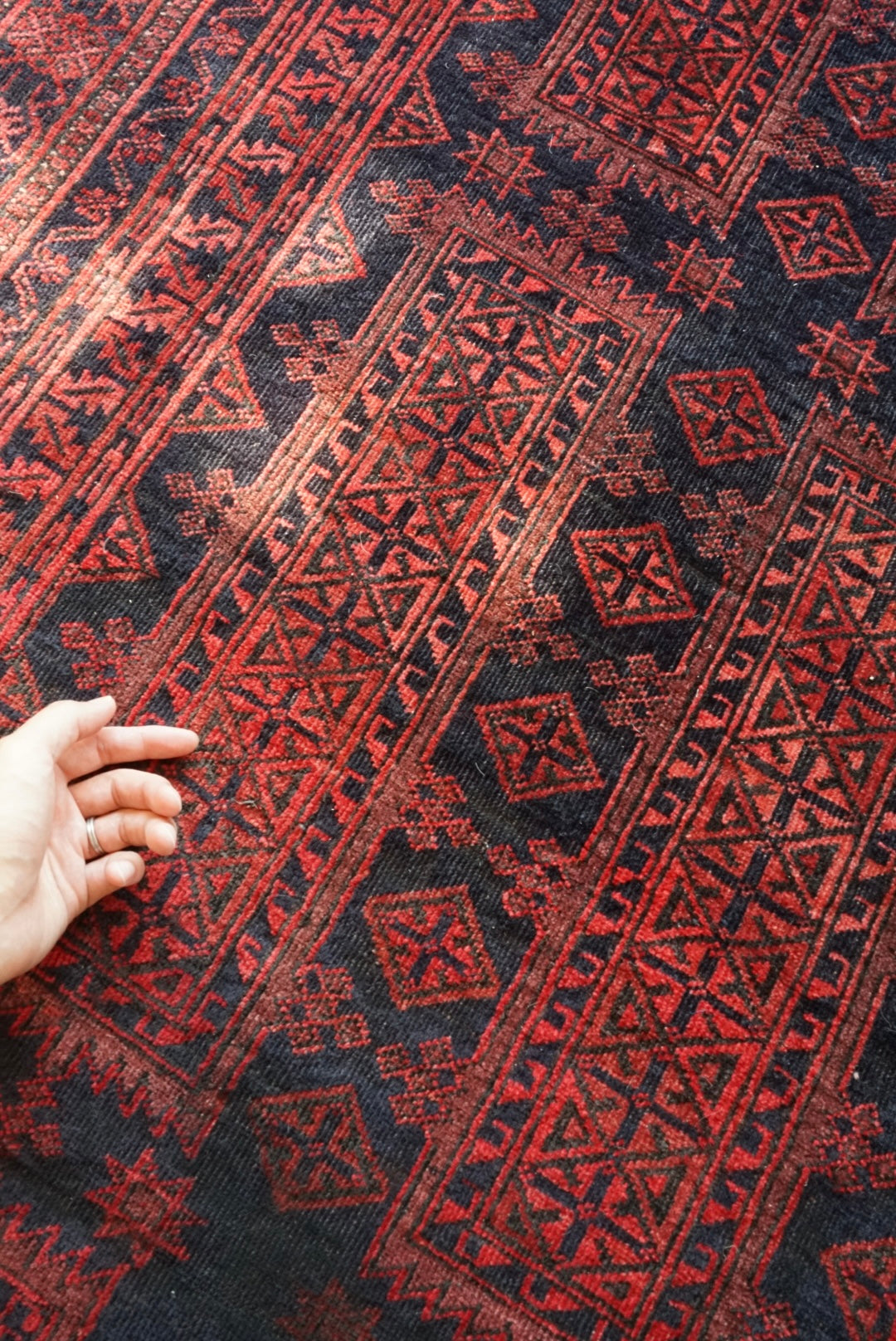 Afghanistan Old Baluch Yaqub Khani 1970年代 238 × 134 cm  No.AF2534