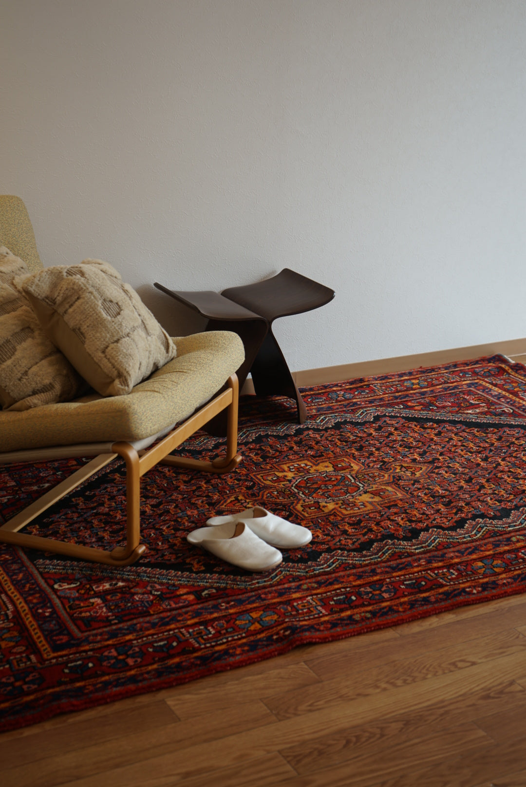 店頭販売 IRAN ANTIQUE ZANJAN 1920年代 220 × 135 cm