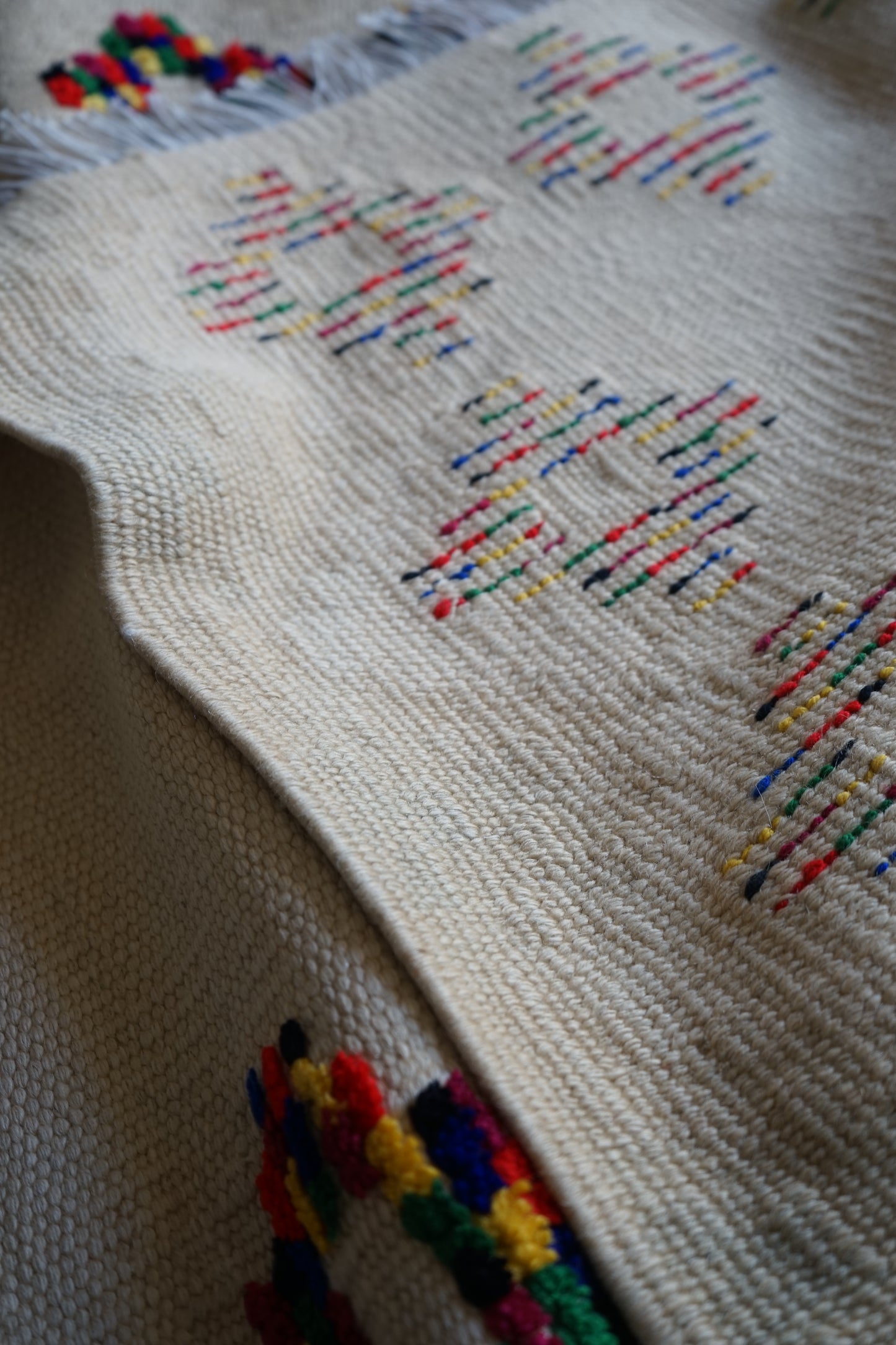 TURKEY VINTAGE KILIM DOT FLOWER 1980年代 125 × 80 cm No.TR25195