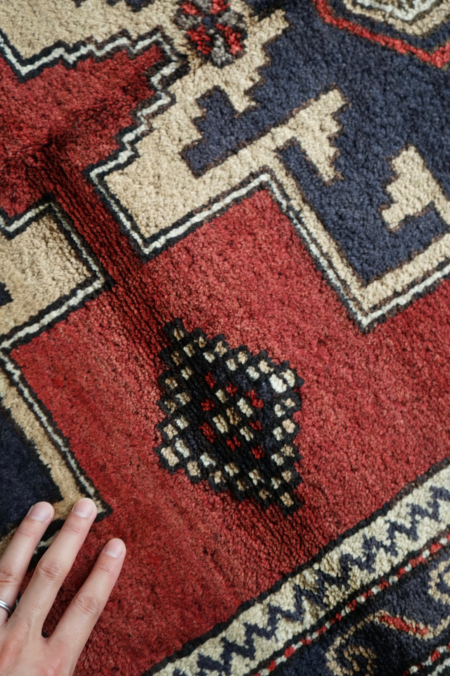 TURKEY OLD AKSARAY TASPINAR 1950-1960年代 220 × 117 cm