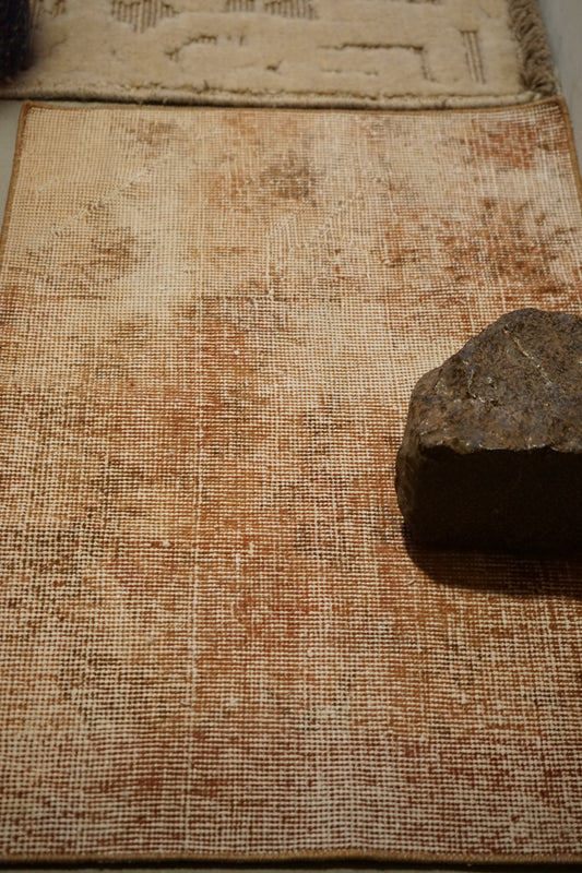 TURKEY VINTAGE SMALL RUG PALE RED 74 × 50 cm No.TR25160