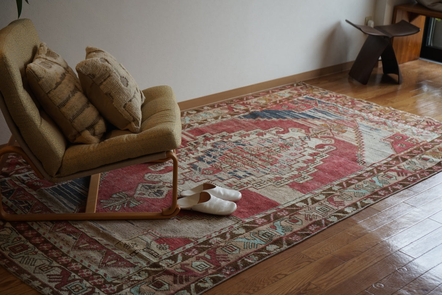 Türkiye Old Kayseri Medallion Modern Color 1970年代 257 × 145 cm No.TR25390