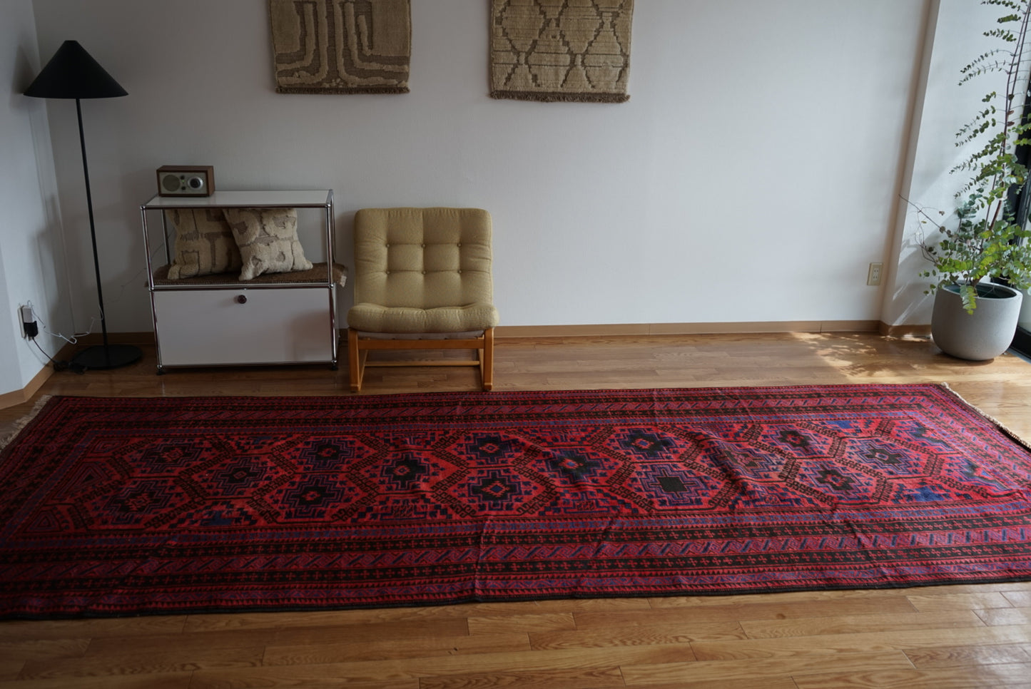 Afghanistan Vintage Baluch 1980年代 381 × 152 cm No.AF2529