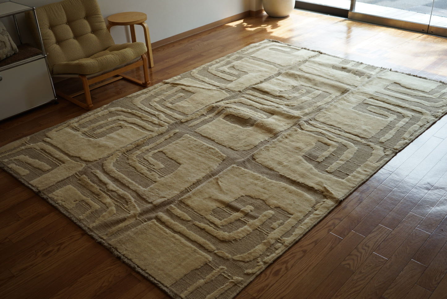 店頭販売 ORIGINAL IRAN  QASHQAI KILIM LIVING MAIN SIZE " PERSIA " 300 × 200 cm
