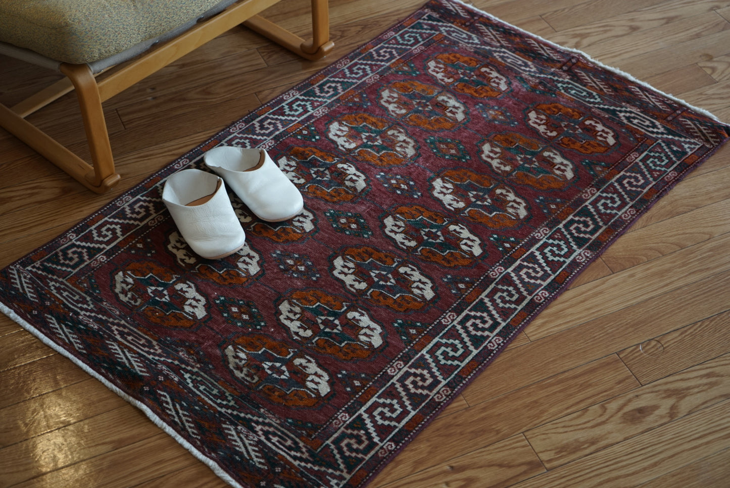 Türkiye Old Turkmen Red 1970年代 120 × 75 cm No.TR25225