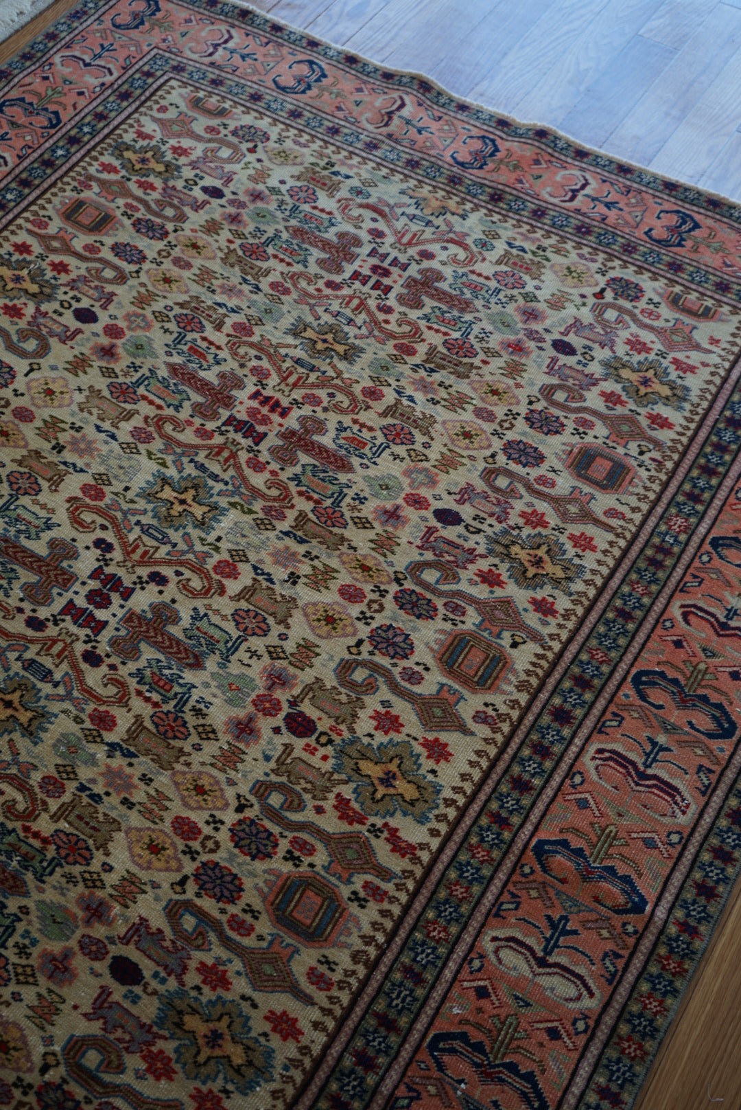 TURKEY OLD KAYSERI PINK 1950-1960年代 212 × 145 cm No.TR25190