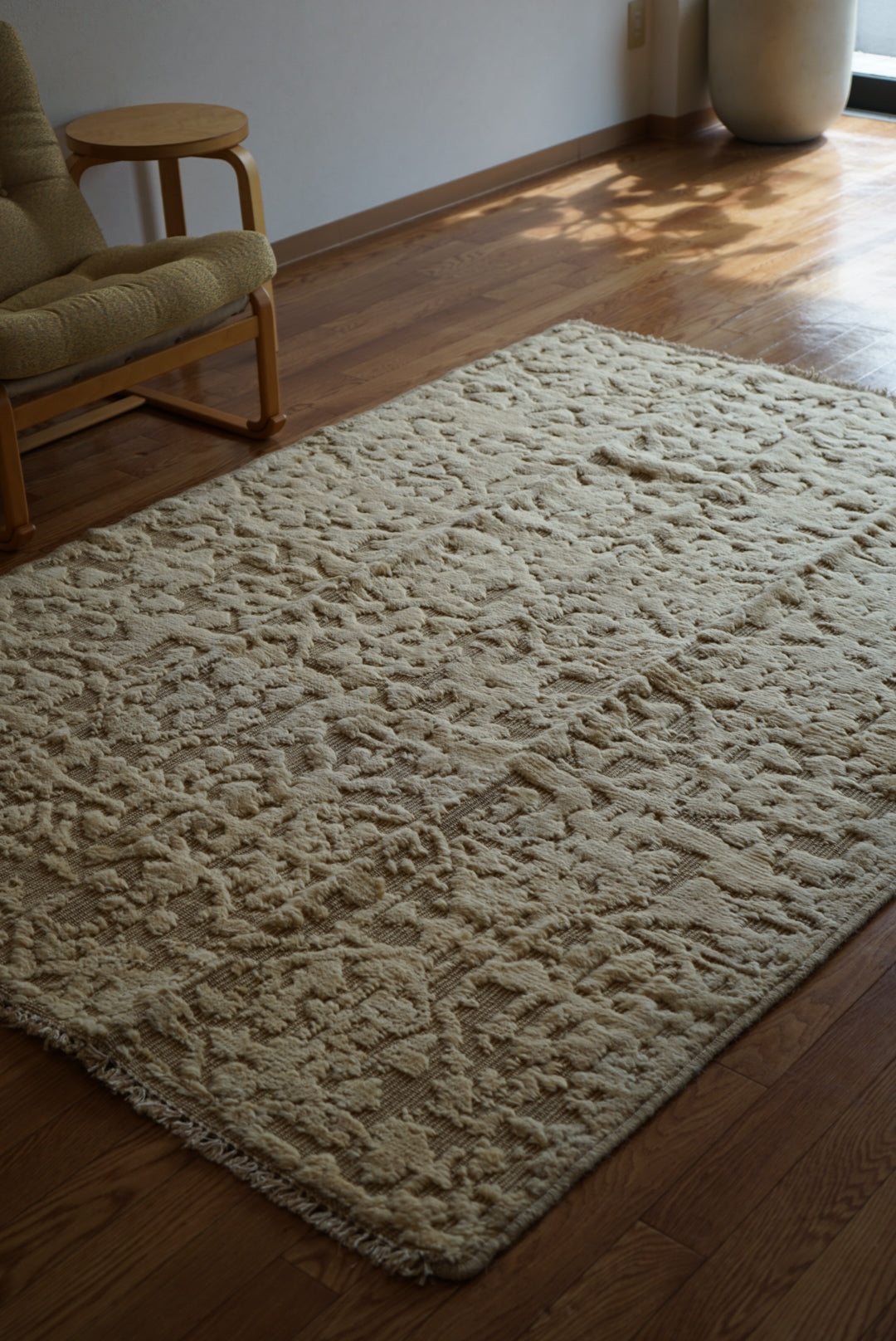 店頭販売 ORIGINAL IRAN QASHQAI KILIM LIVING SIZE " LIFE " 190 × 140 cm