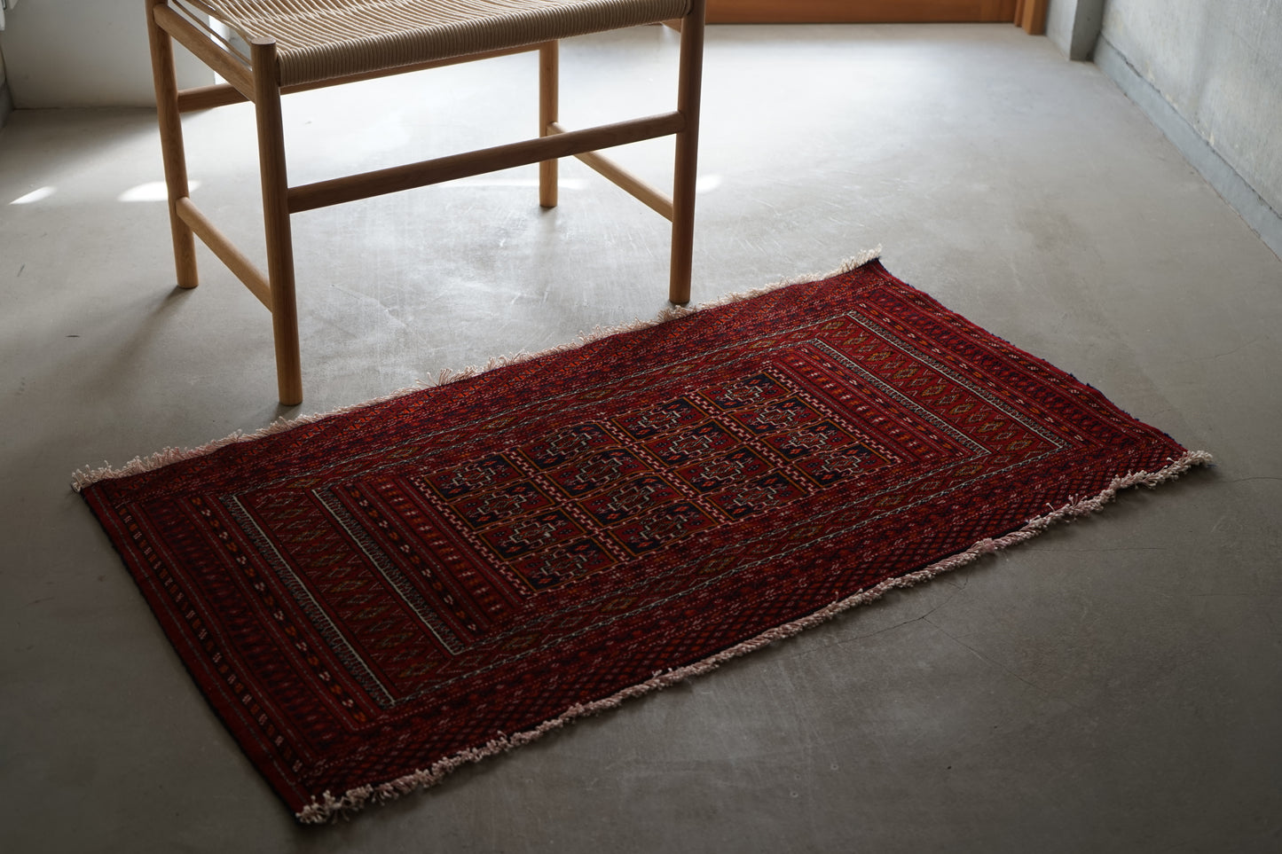 IRAN ANTIQUE TURKMEN 1910年代 118×61cm