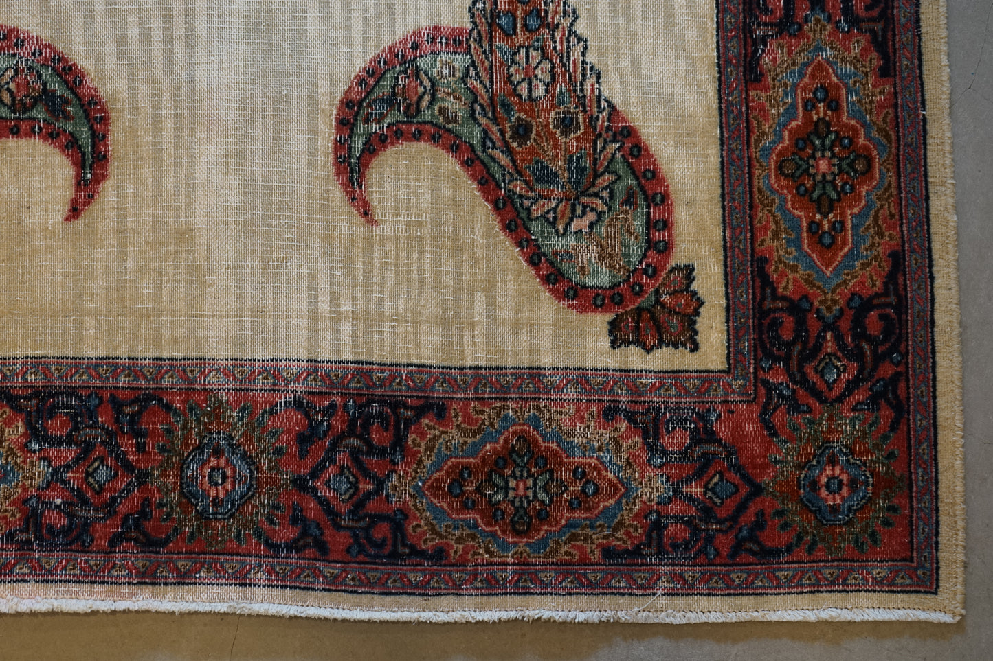 TURKEY OLD ANATORIA PAISLEY 1970-1980年代 193 × 134 cm No.TR25180