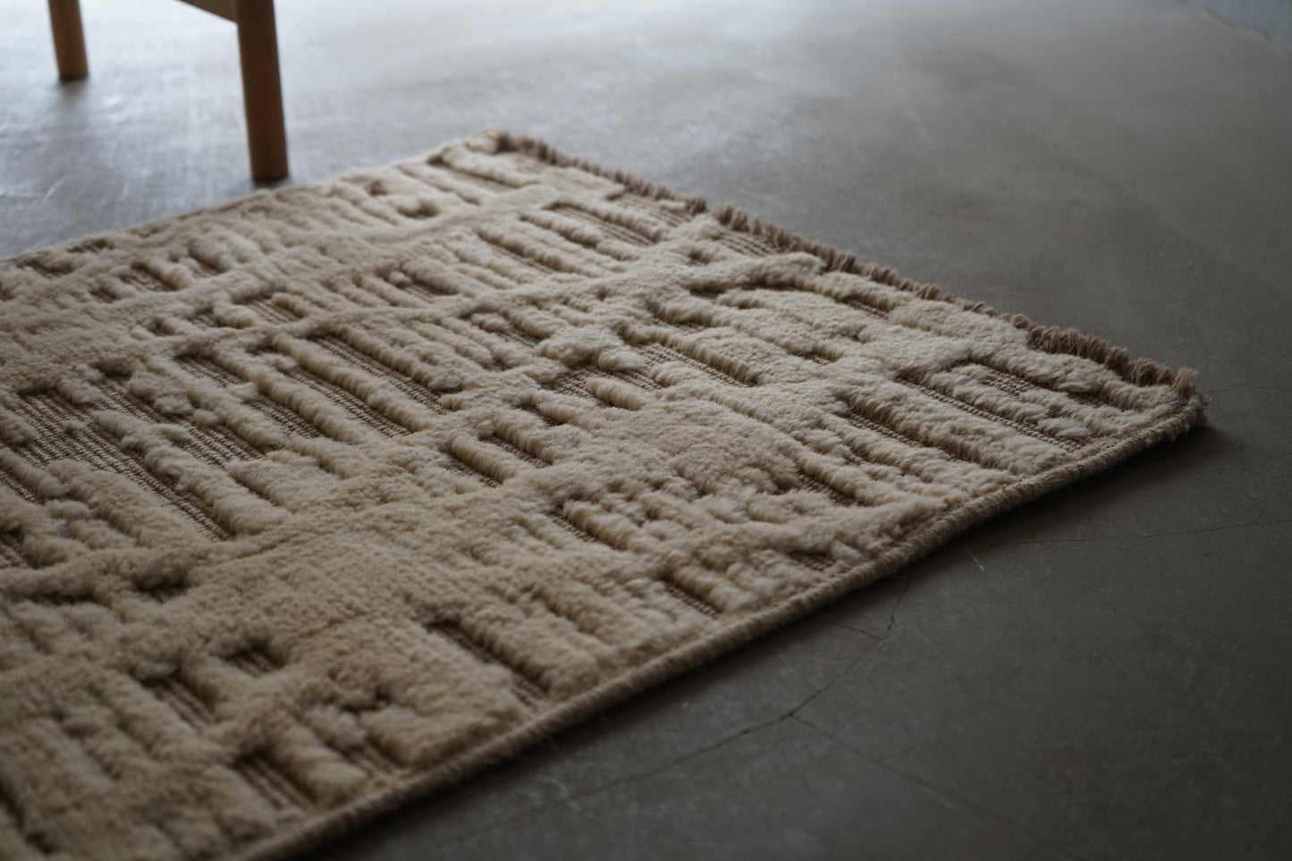 店頭販売 ORIGINAL IRAN QASHQAI KILIM DOORSIZE " MORNING MIST " 95 × 65 cm