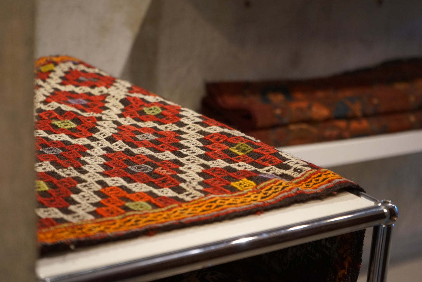 TURKEY OLD ANATOLIA KILIM 1950年代 73 × 67.5 cm