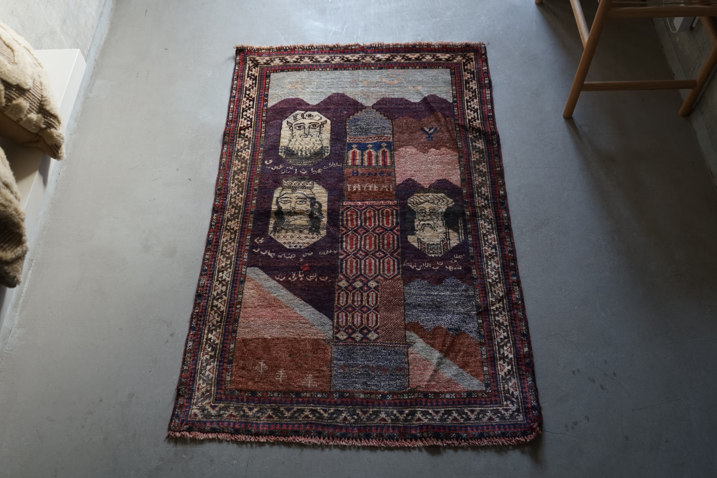 AFGHANISTAN OLD BALUCH MINARET OF JAM 1970年代 133 × 87 cm No.AF2510