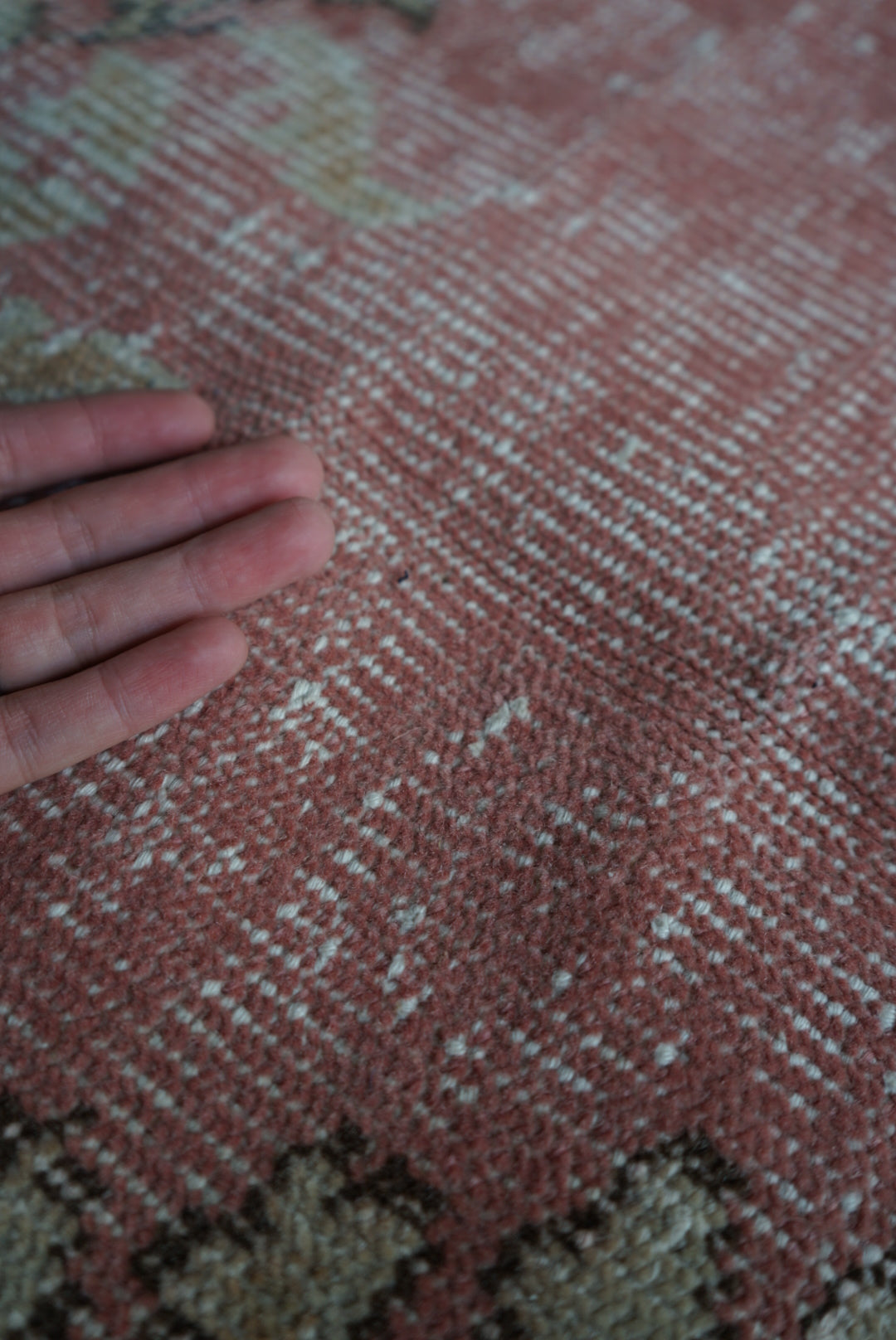 Türkiye Old Isparta Pink 1970年代 312 × 182 cm No.TR25266