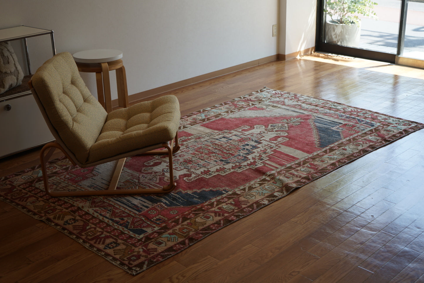 Türkiye Old Kayseri Medallion Modern Color 1970年代 257 × 145 cm No.TR25390