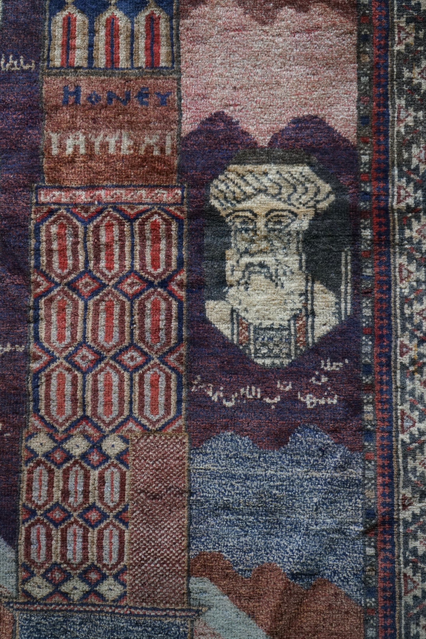 AFGHANISTAN OLD BALUCH MINARET OF JAM 1970年代 133 × 87 cm No.AF2510